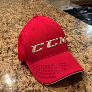 CCM Bright Red Sports Cap